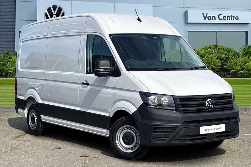 White New 2025 VW Crafter Van | £29,791 (Good price) - Image 1/4
