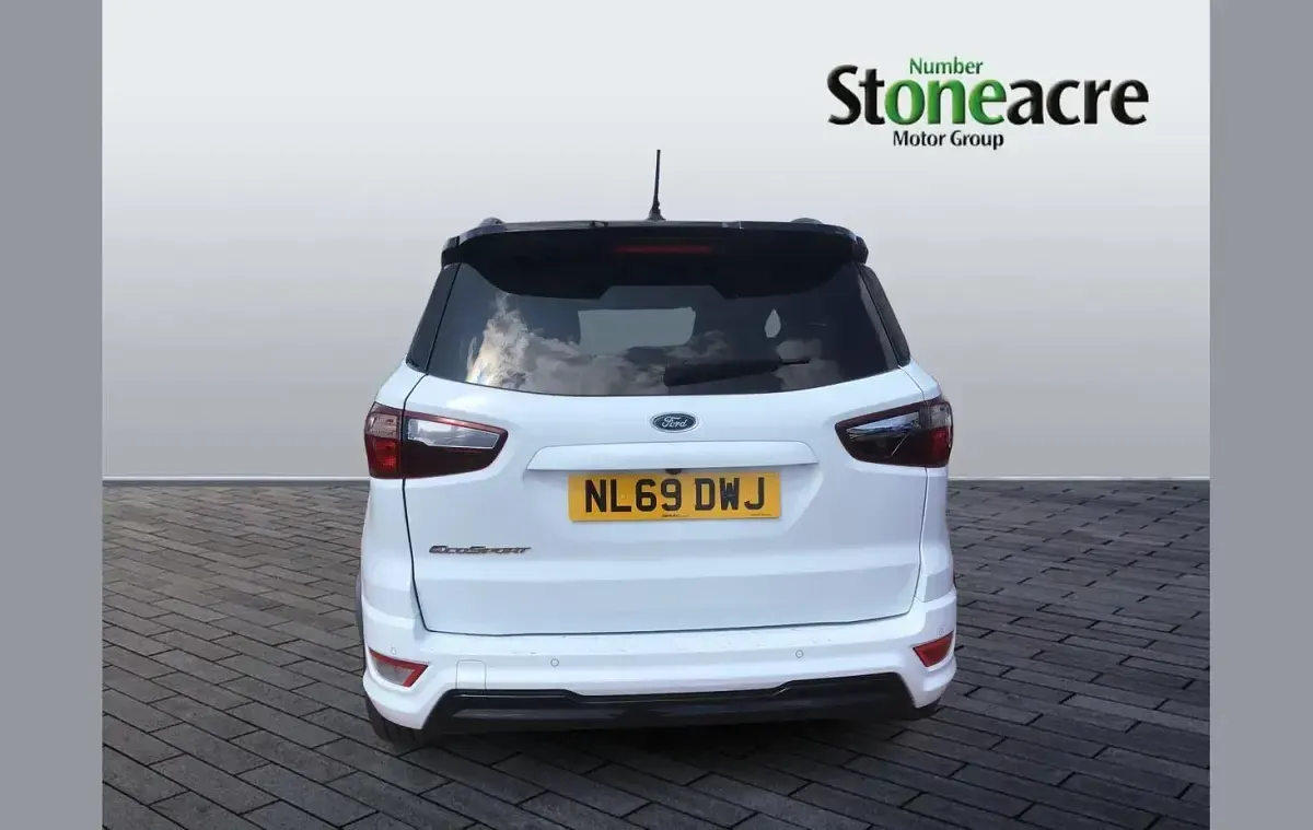 Used Ford Ecosport ST-Line 125 HP (91 kW) 2019 White SUV