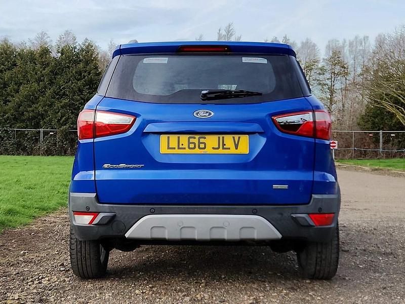 Used Ford Ecosport Titanium 125 HP (91 kW) 2016 Blue SUV