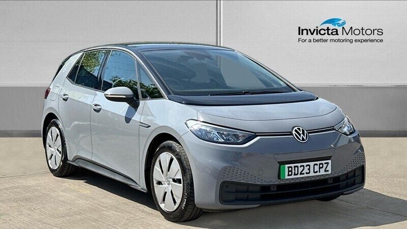 Grey Used 2023 VW ID.3 Pro Performance Hatchback | £14,750 (Good price) - Image 1/4