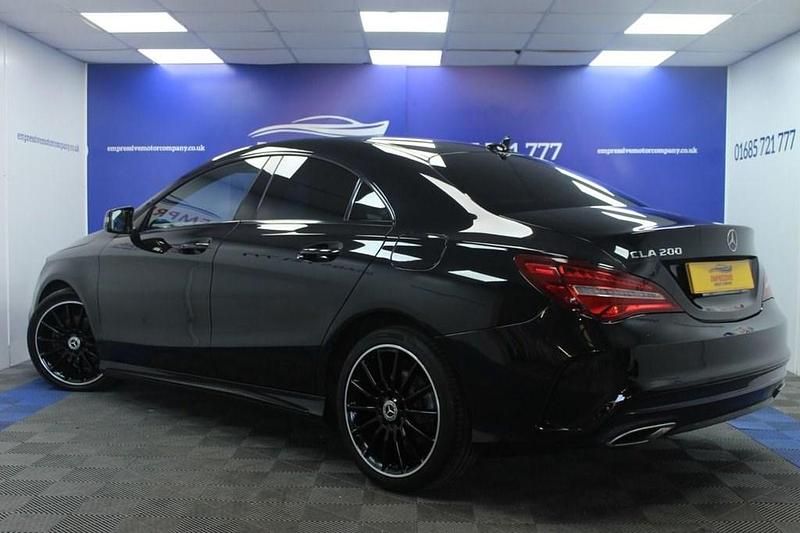 Used Mercedes CLA200 AMG line 2018 Black Sedan
