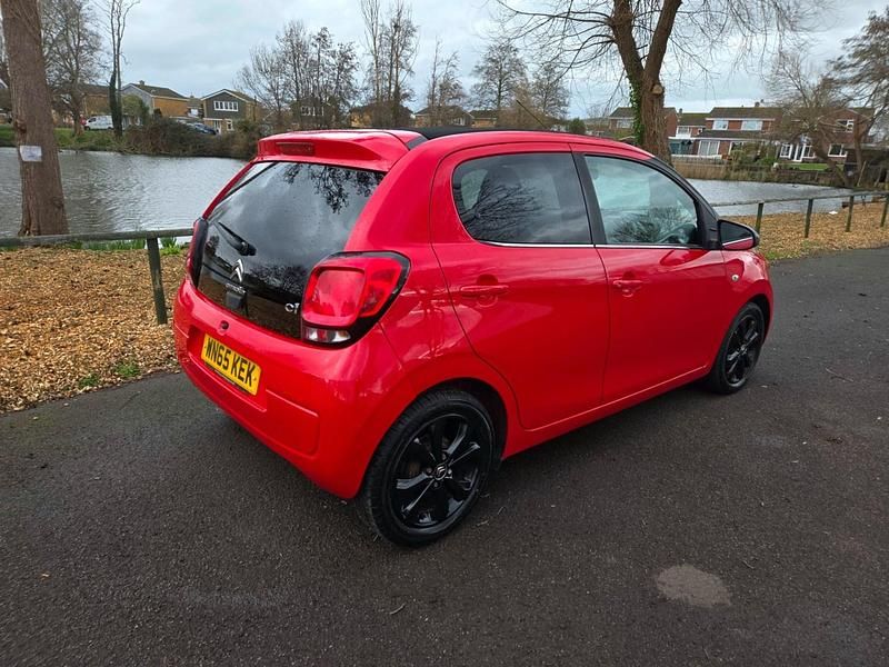 Used Citroën C1 Flair 82 HP (60 kW) 2015 Red Hatchback