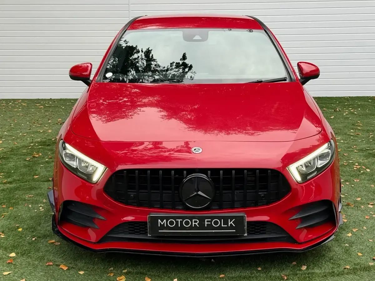 Used Mercedes A200 AMG line 2019 Red Hatchback