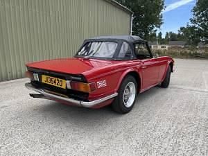 Used Triumph TR6 106 HP (77 kW) 1973 Red Cabriolet