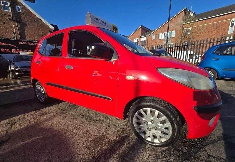 Used Hyundai i10 Classic 78 HP (57 kW) 2009 Red Hatchback