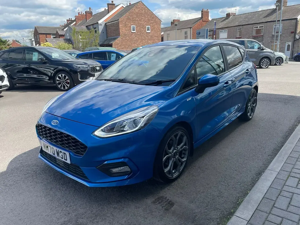 Used Ford Fiesta ST-Line 2021 Blue Hatchback