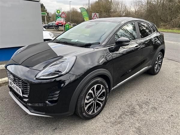 Agate black Used 2024 Ford Puma Titanium Hatchback | £20,000 (A bit pricey) - Image 1/1