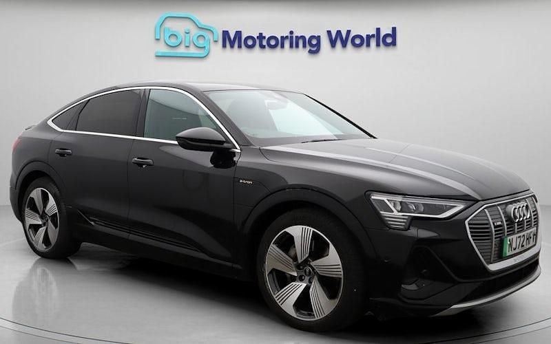 Used 2023 Audi e-tron Sportback S-Line SUV | £26,200 (Good price) - Image 1/4