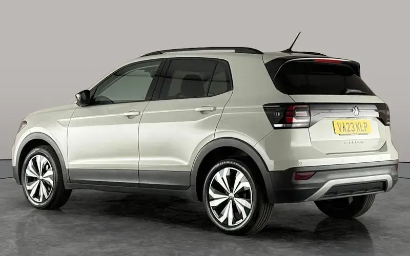 Used VW T-Cross Black Edition 95 HP (69 kW) 2023 Grey SUV