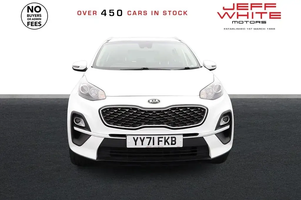 Used Kia Sportage 134 HP (98 kW) 2021 White SUV