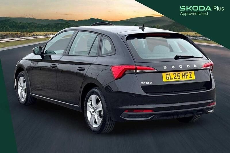 Used Skoda Scala SE 115 HP (84 kW) 2025 Black Hatchback