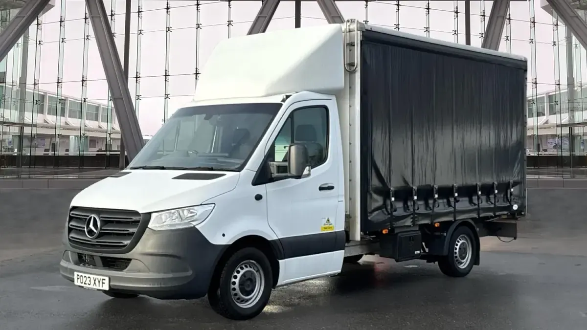 Używany Mercedes Sprinter Progressive 150 KM (110 kW) 2023 Biały Van