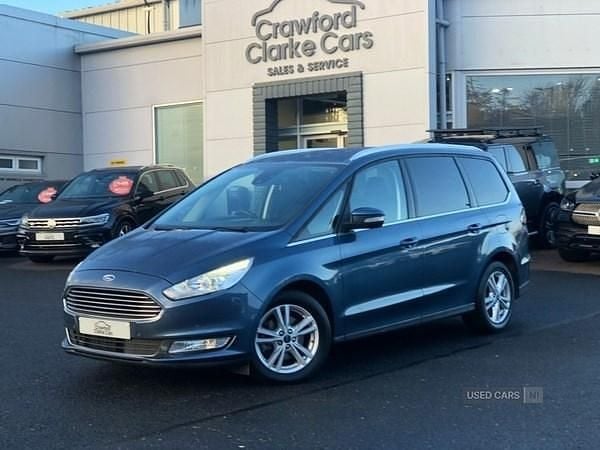 Blue Used 2018 Ford Galaxy Titanium MPV | £13,495 (Fair price) - Image 1/4