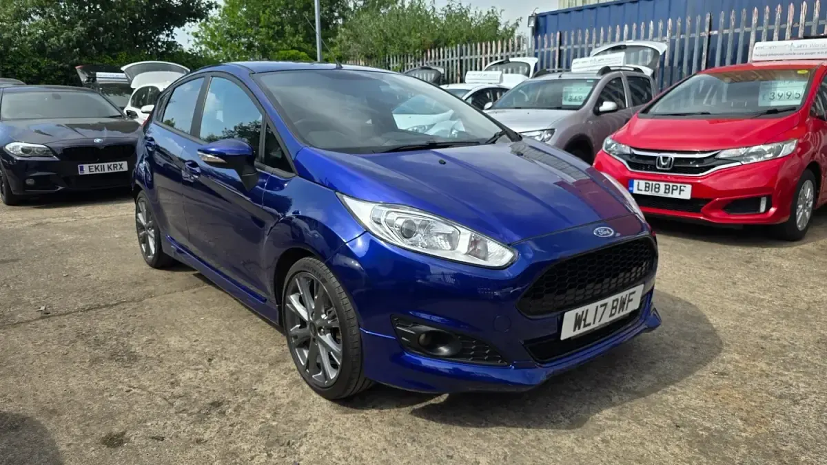 Used Ford Fiesta ST-Line 2017 Blue Hatchback