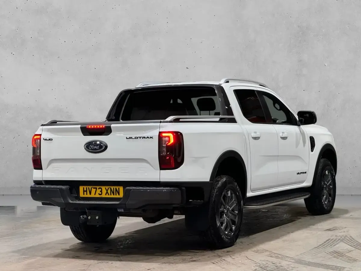 Begagnad Ford Ranger Wildtrack 2023 Vit Pickup