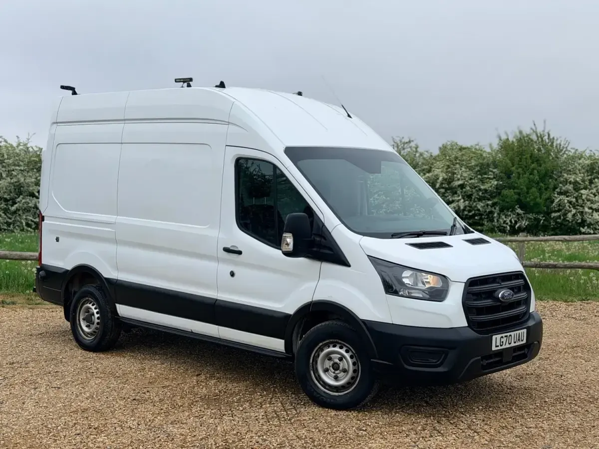 Begagnad Ford Transit 130 HK (95 kW) 2020 Vit Van