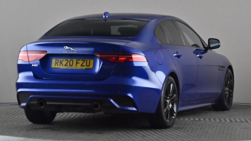 Used Jaguar XE R-Dynamic 249 HP (183 kW) 2020 Blue Sedan