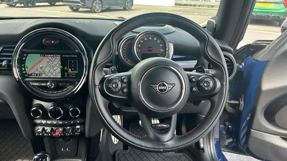 Used Mini John Cooper Works Hatch 228 HP (167 kW) 2019 Blue Hatchback
