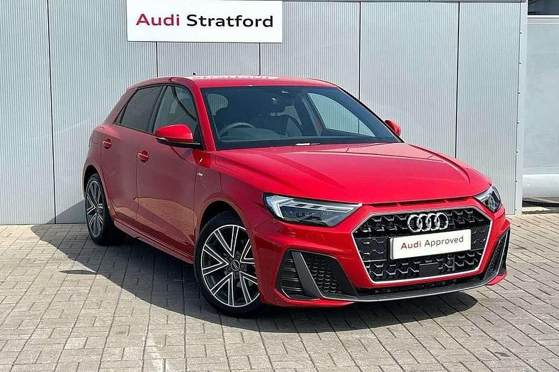 Red New 2025 Audi A1 S-Line Hatchback | £26,950 (A bit pricey) - Image 1/4