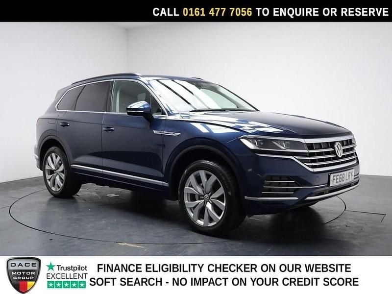 Used VW Touareg SEL 286 HP (210 kW) 2018 Blue SUV