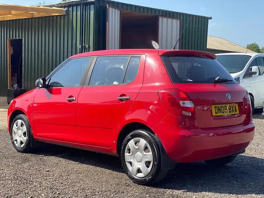 Used Skoda Fabia 2009 Red Hatchback