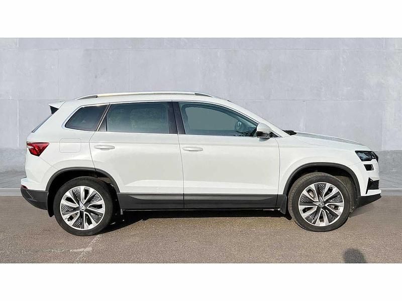 Used Skoda Karoq SE L 116 HP (85 kW) 2023 Moon white metallic SUV