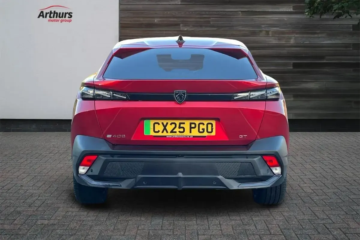 Used Peugeot e-408 GT 152 kW (207 HP) 2025 Red SUV
