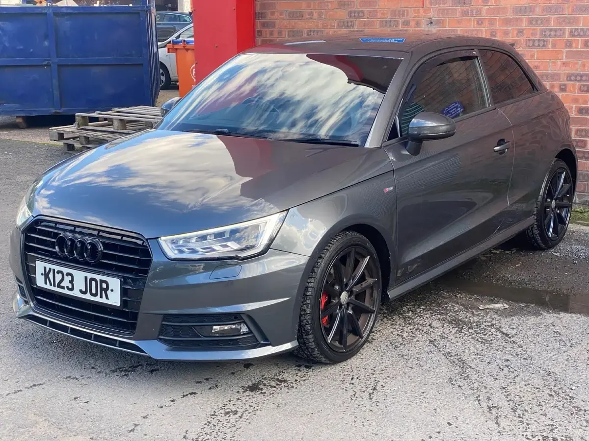 Used Audi A1 S-Line 116 HP (85 kW) 2015 Grey Hatchback
