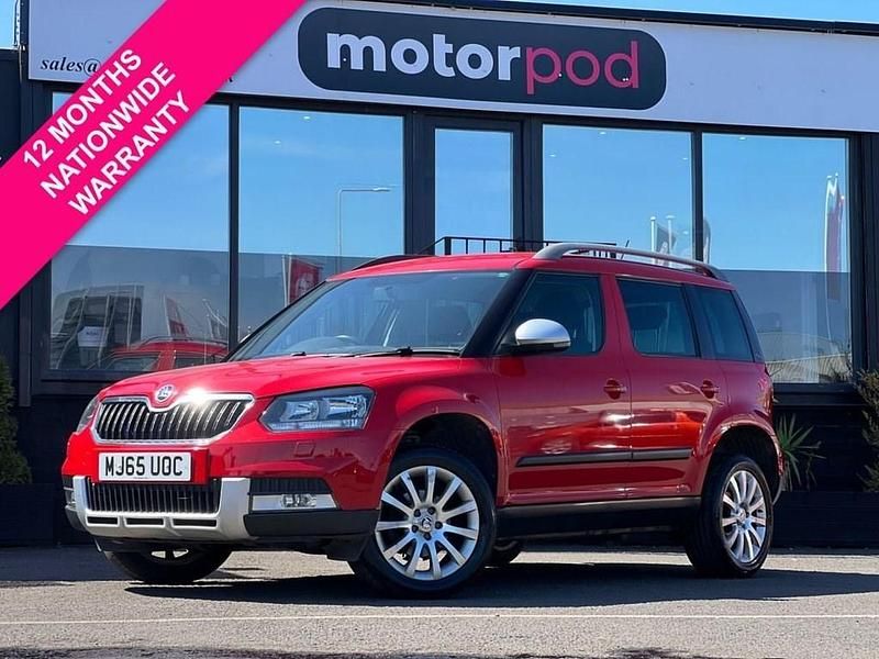Red Used 2015 Skoda Yeti SE SUV | £11,990 (Fair price) - Image 1/3