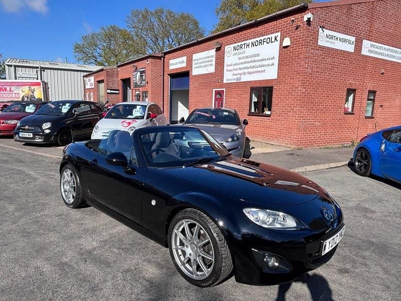 Used Mazda MX5 126 HP (92 kW) 2012 Black Cabriolet