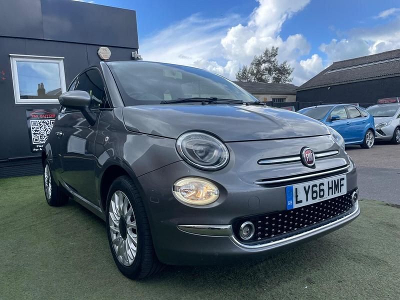 Used Fiat 500 Lounge 69 HP (50 kW) 2016 Grey Hatchback