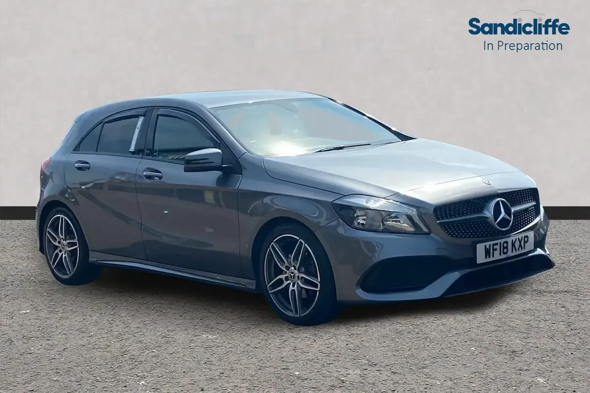 Used Mercedes A160 AMG line 102 HP (75 kW) 2018 Hatchback