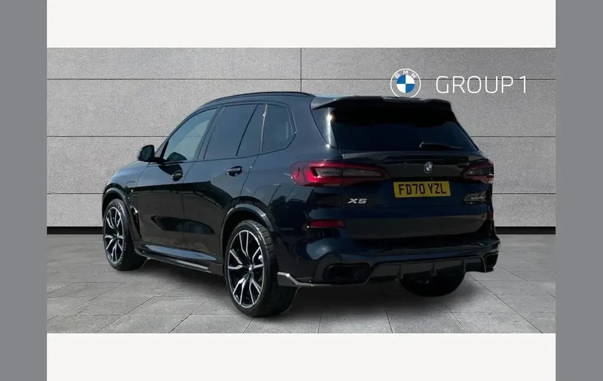Used BMW X5 M Sport 389 HP (286 kW) 2021 Black SUV