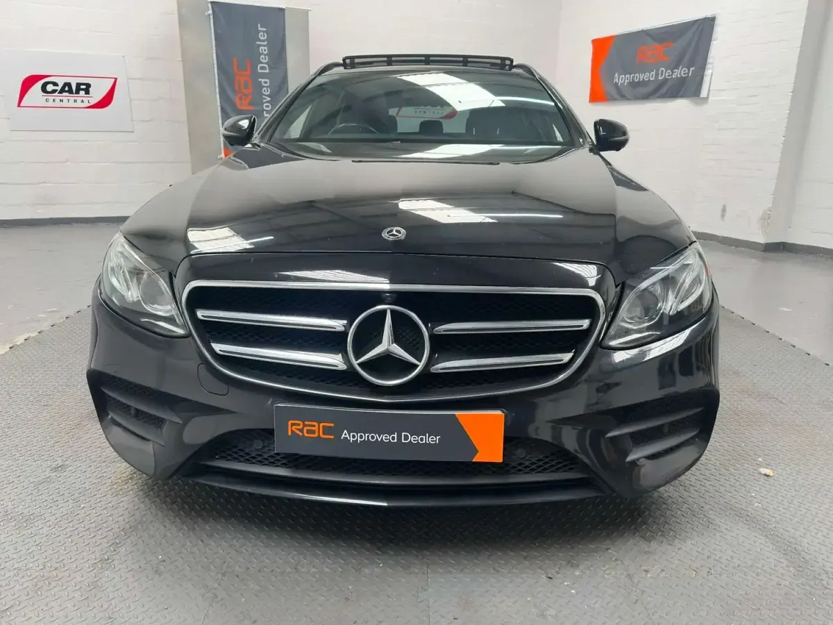 Used Mercedes E220 AMG line 2020 Black Estate