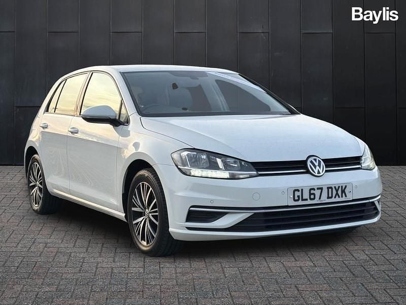 Used VW Golf VII SE 2017 White Hatchback