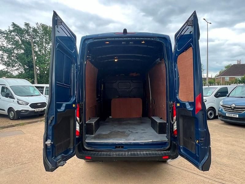 Used Ford Transit S 130 HP (95 kW) 2022 Blue Van