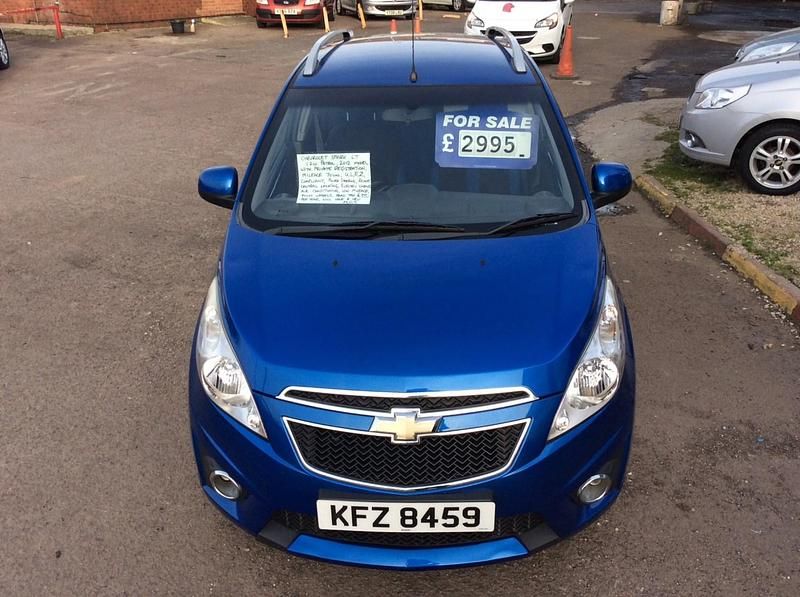 Used Chevrolet Spark LT 81 HP (59 kW) 2012 Blue Hatchback