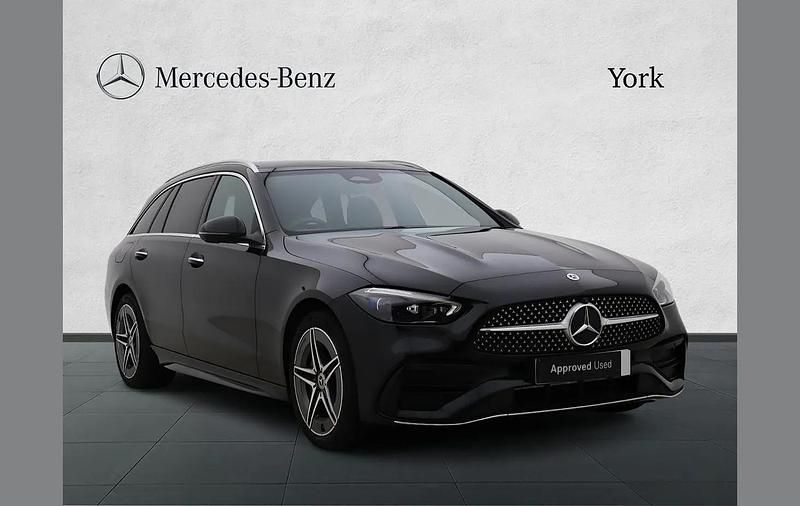 Used Mercedes C300e AMG Line Premium Plus 308 HP (226 kW) 2023 Black Estate