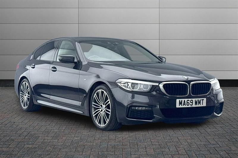 Grey Used 2019 BMW 520 M Sport Sedan | £15,295 (Good price) - Image 1/2