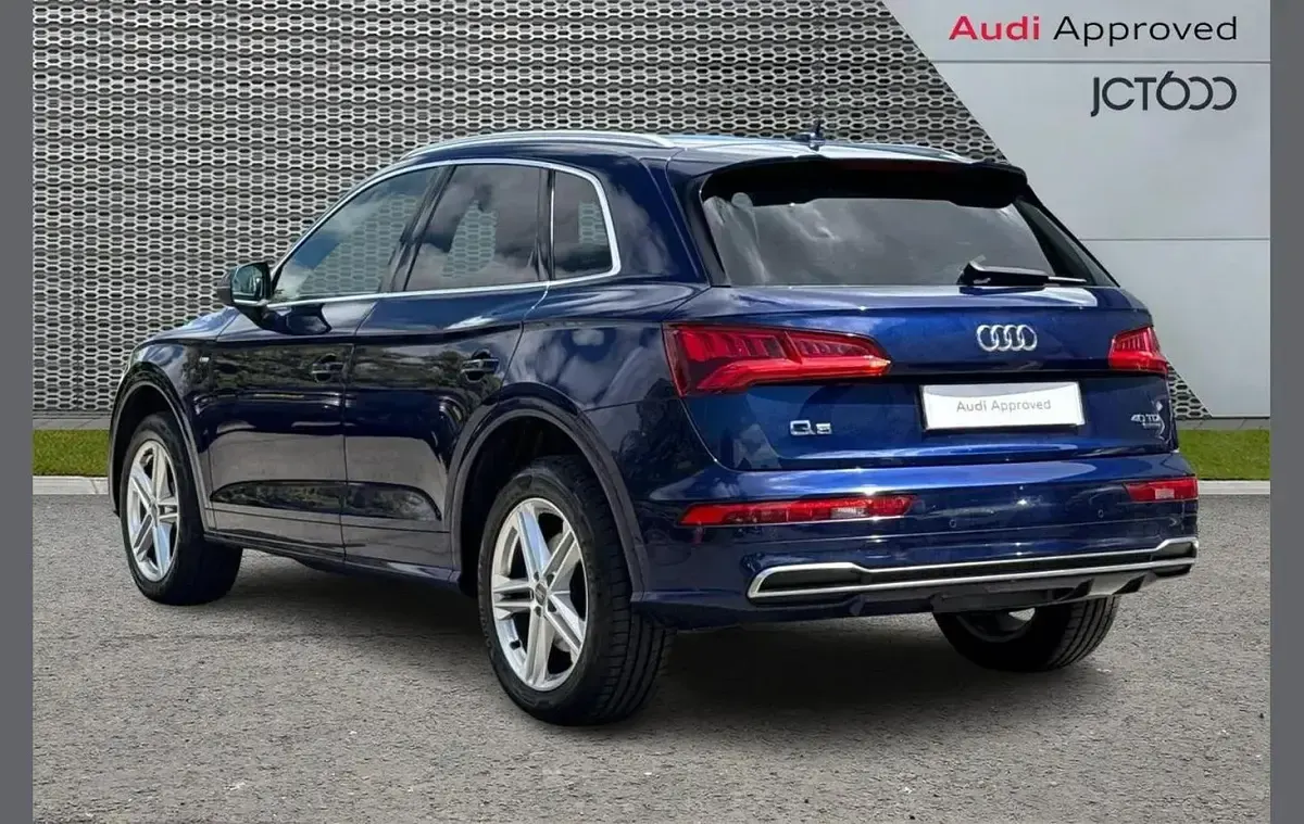 Used Audi Q5 S-Line 187 HP (137 kW) 2019 Blue SUV