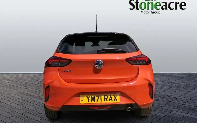 Used Vauxhall Corsa Edition 101 HP (74 kW) 2022 Orange Hatchback