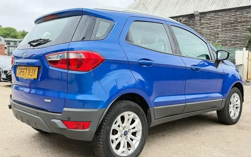 Used Ford Ecosport Zetec 125 HP (91 kW) 2017 Blue SUV