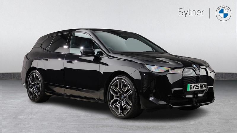 Black Used 2025 BMW iX M Sport SUV | £72,000 - Image 1/4