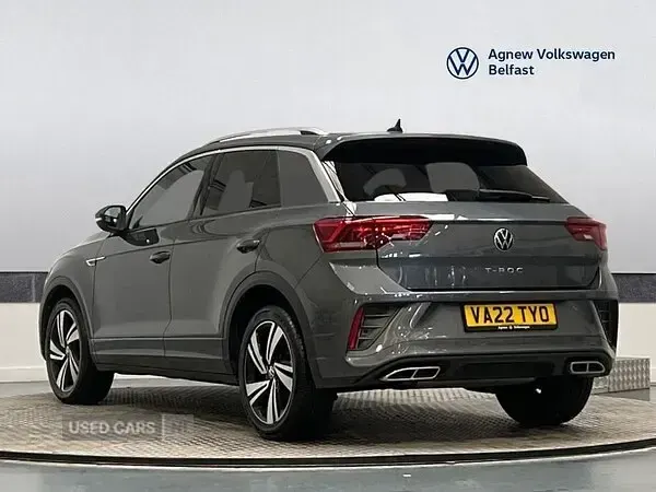 Used VW T-Roc R-line 150 HP (110 kW) 2022 Grey SUV