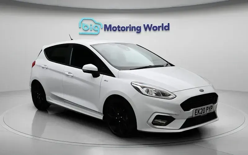 Used Ford Fiesta ST-Line 125 HP (91 kW) 2020 White Hatchback
