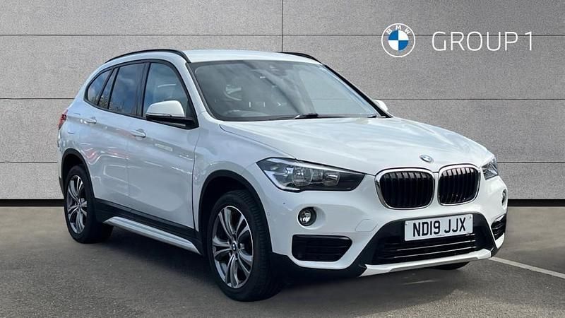 Used BMW X1 Sport Line 140 HP (102 kW) 2019 White SUV