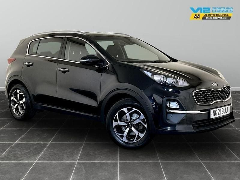 Black Used 2021 Kia Sportage 2 SUV | £9,295 - Image 1/2