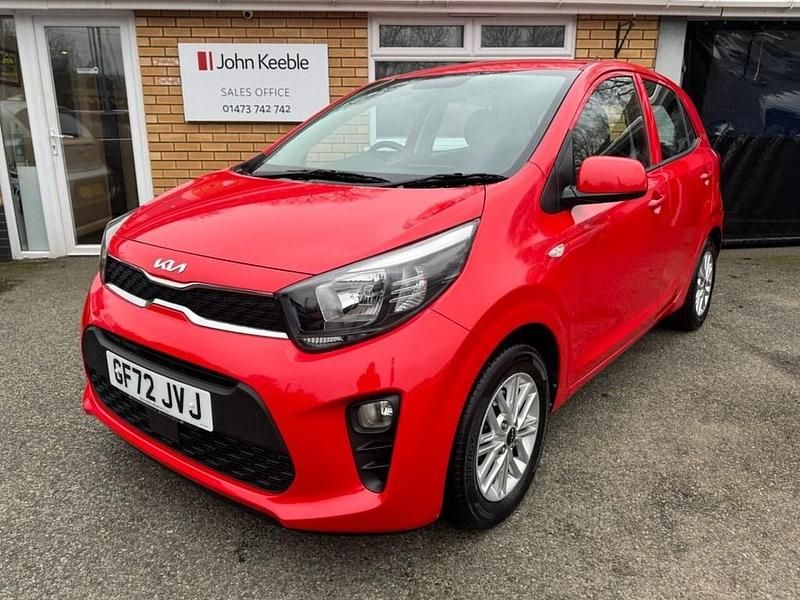 Used Kia Picanto 66 HP (48 kW) 2022 Red Hatchback