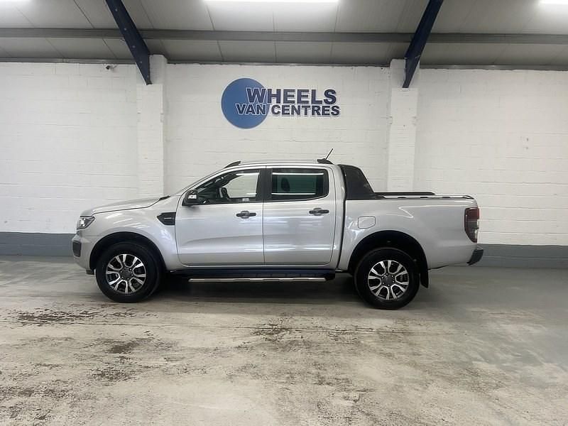 Begagnad Ford Ranger Wildtrack 2020 Silver Pickup