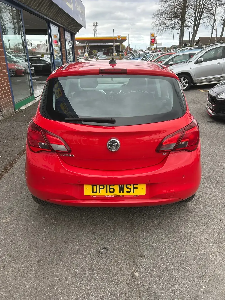 Used Vauxhall Corsa 2016 Red Hatchback